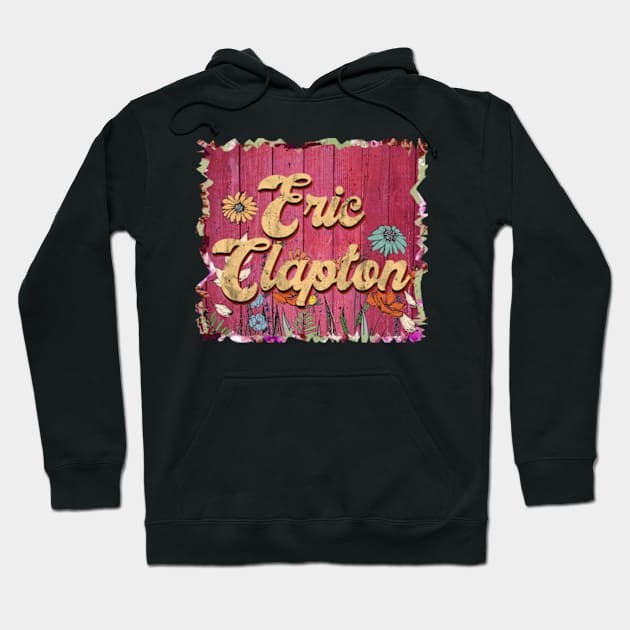 Classic Clapton Personalized Flowers Proud Name Hoodie by Friday The 13th